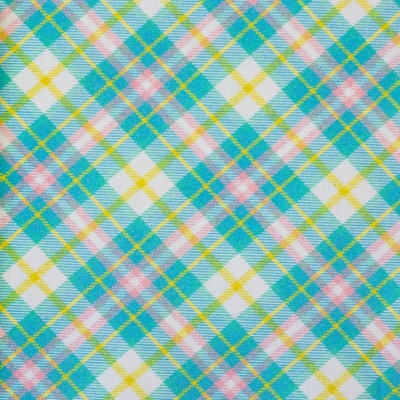 Baumwolle Ostern | HAPPY EASTER Karo | Bunt